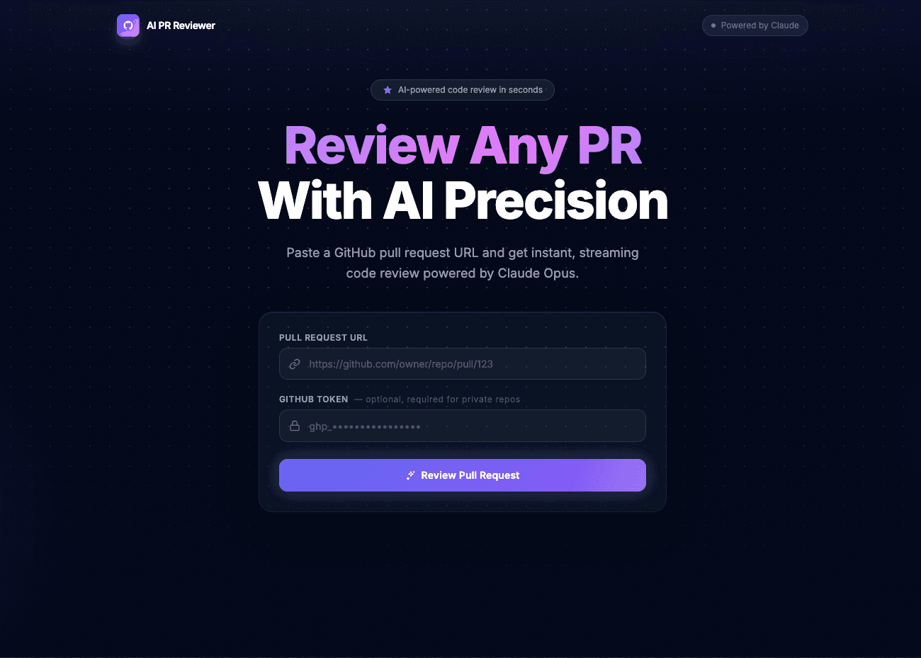 AI PR Reviewer